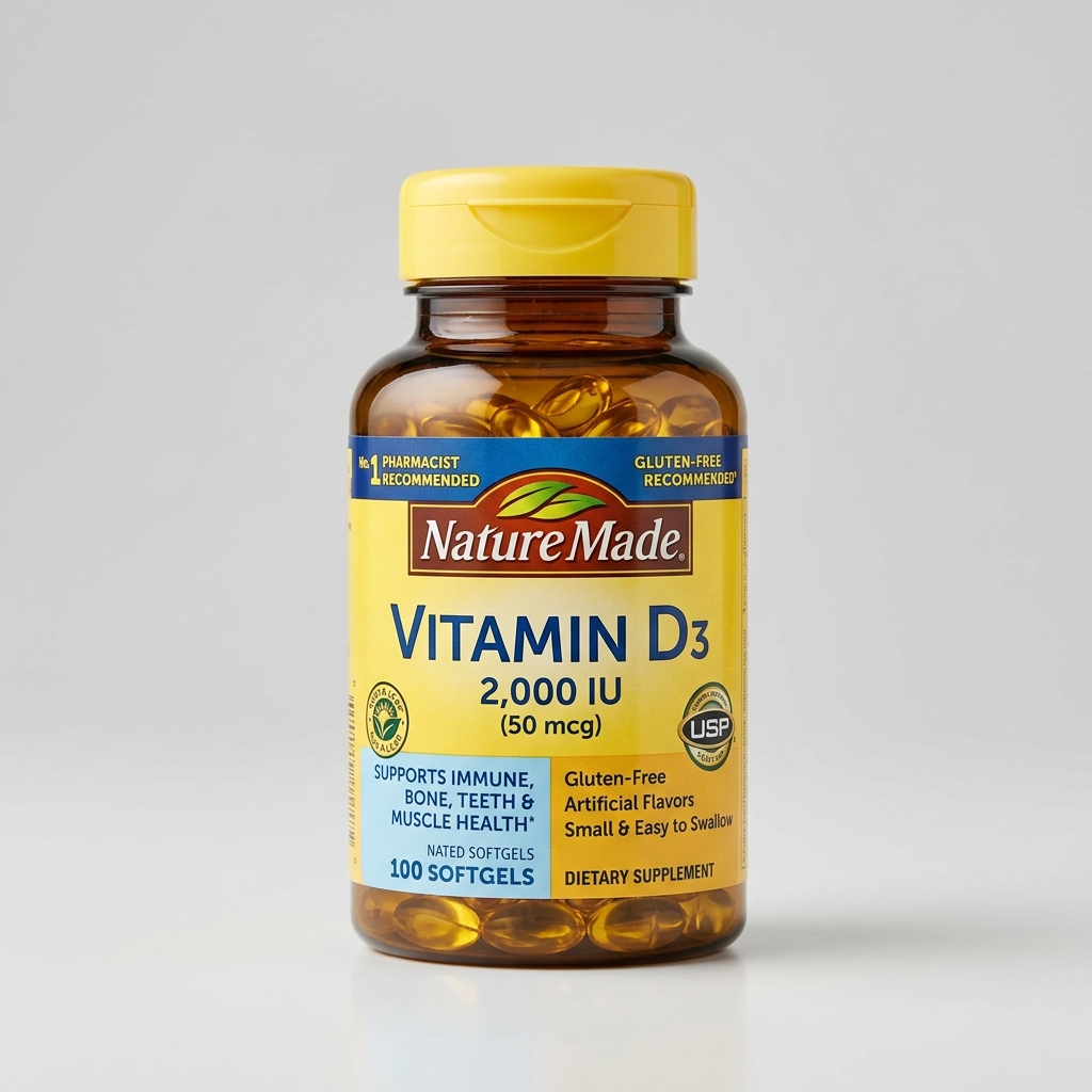Vitamin D3 2,000 IU (50 mcg) High Potency